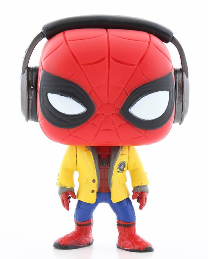 spiderman with headphones funko pop