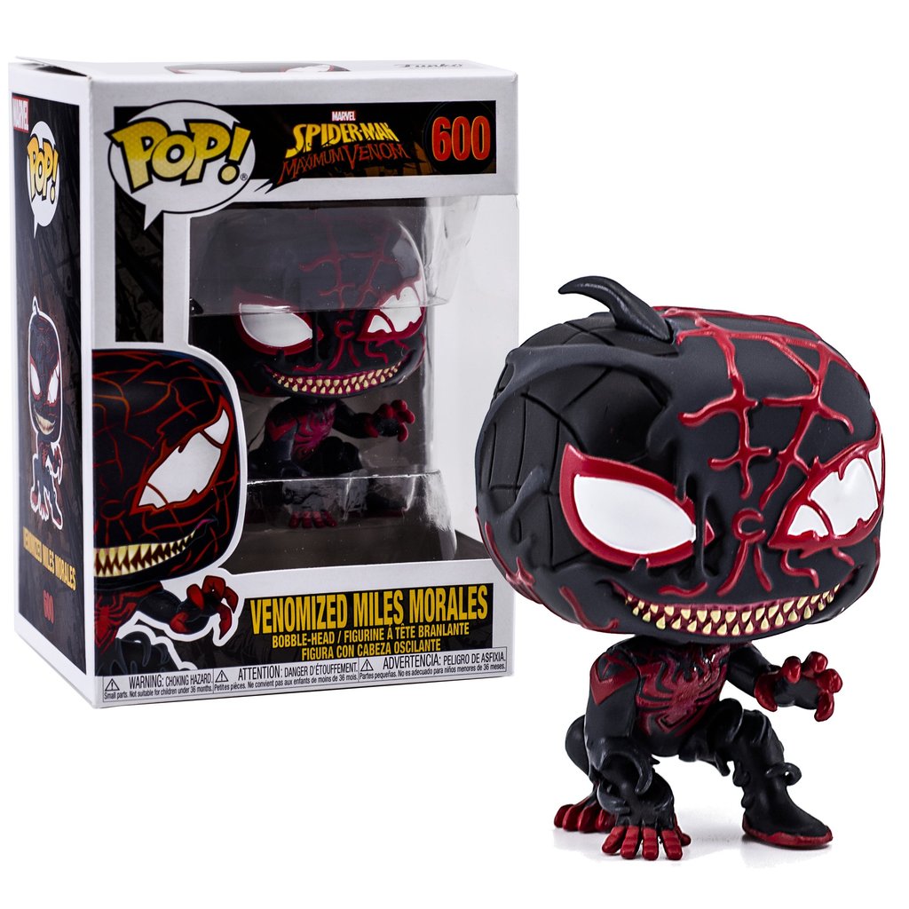 venomized miles morales funko pop