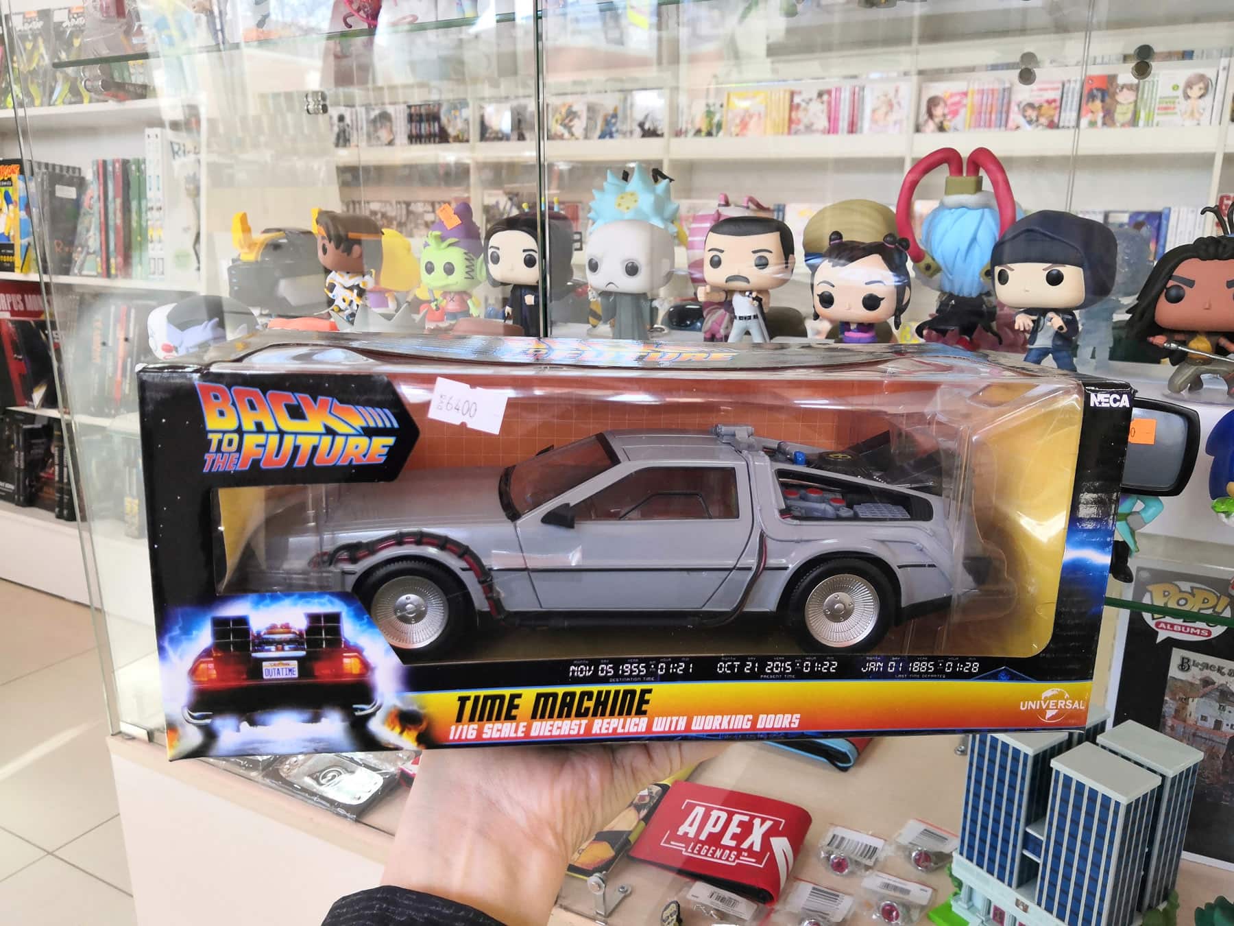 Фигурка NECA Back To The Future – Time Machine 6”