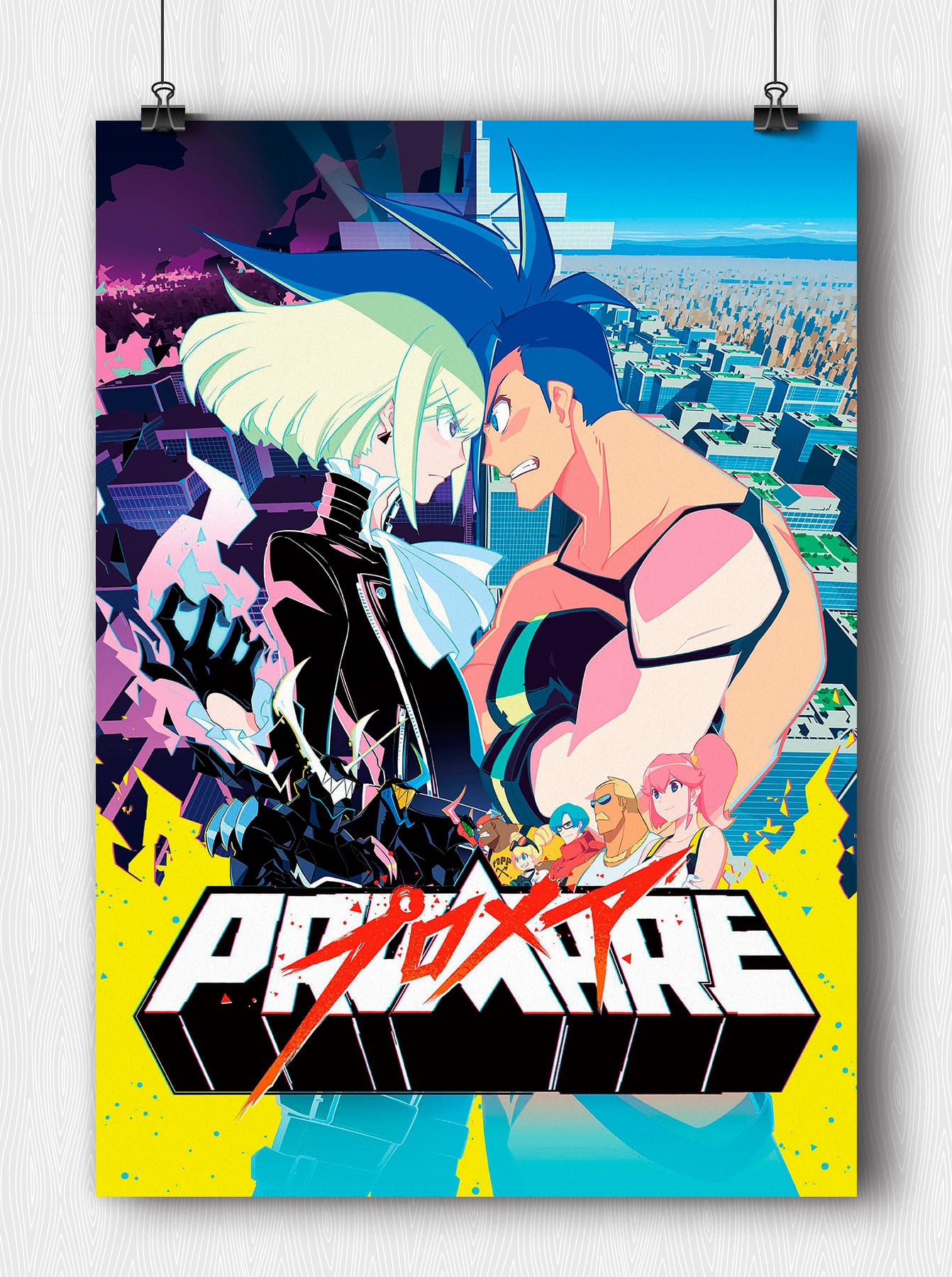 Купить Постер Promare #03 (на заказ) в Woody Comics