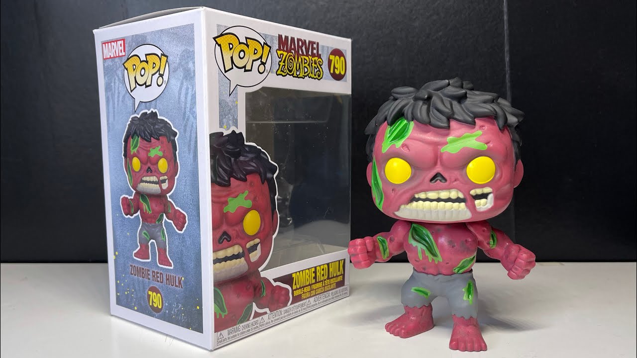 red hulk zombie funko