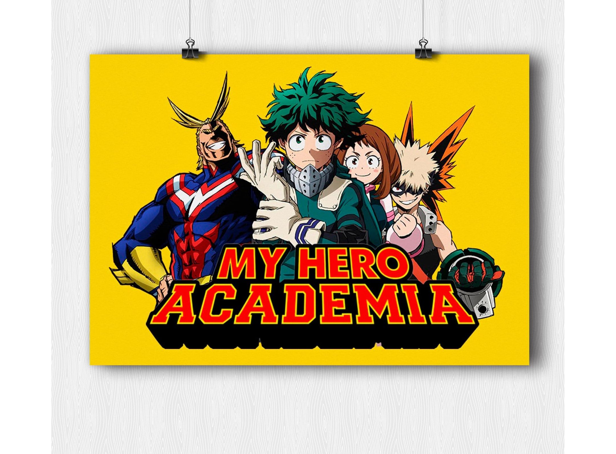 Постер My Hero Academia #19 (на заказ)