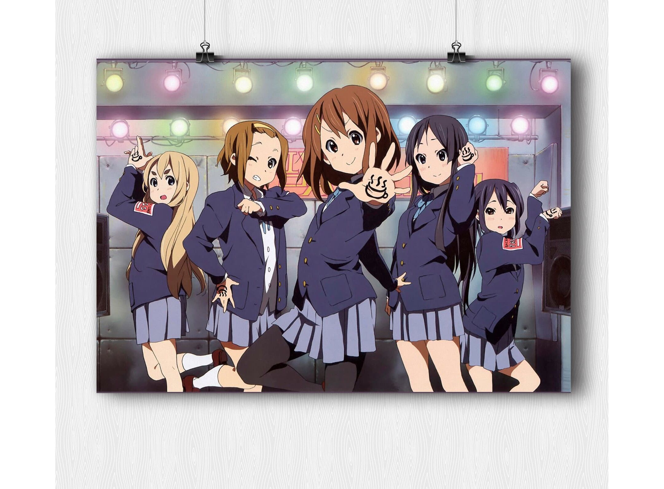 Постер K-on #02 (на заказ)