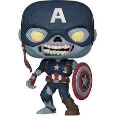 Фигурка Funko POP Marvel - Captain America Zombie (941), фото 