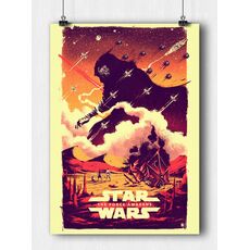 Постер Star Wars #14 (на заказ) Кайло Рен, фото 