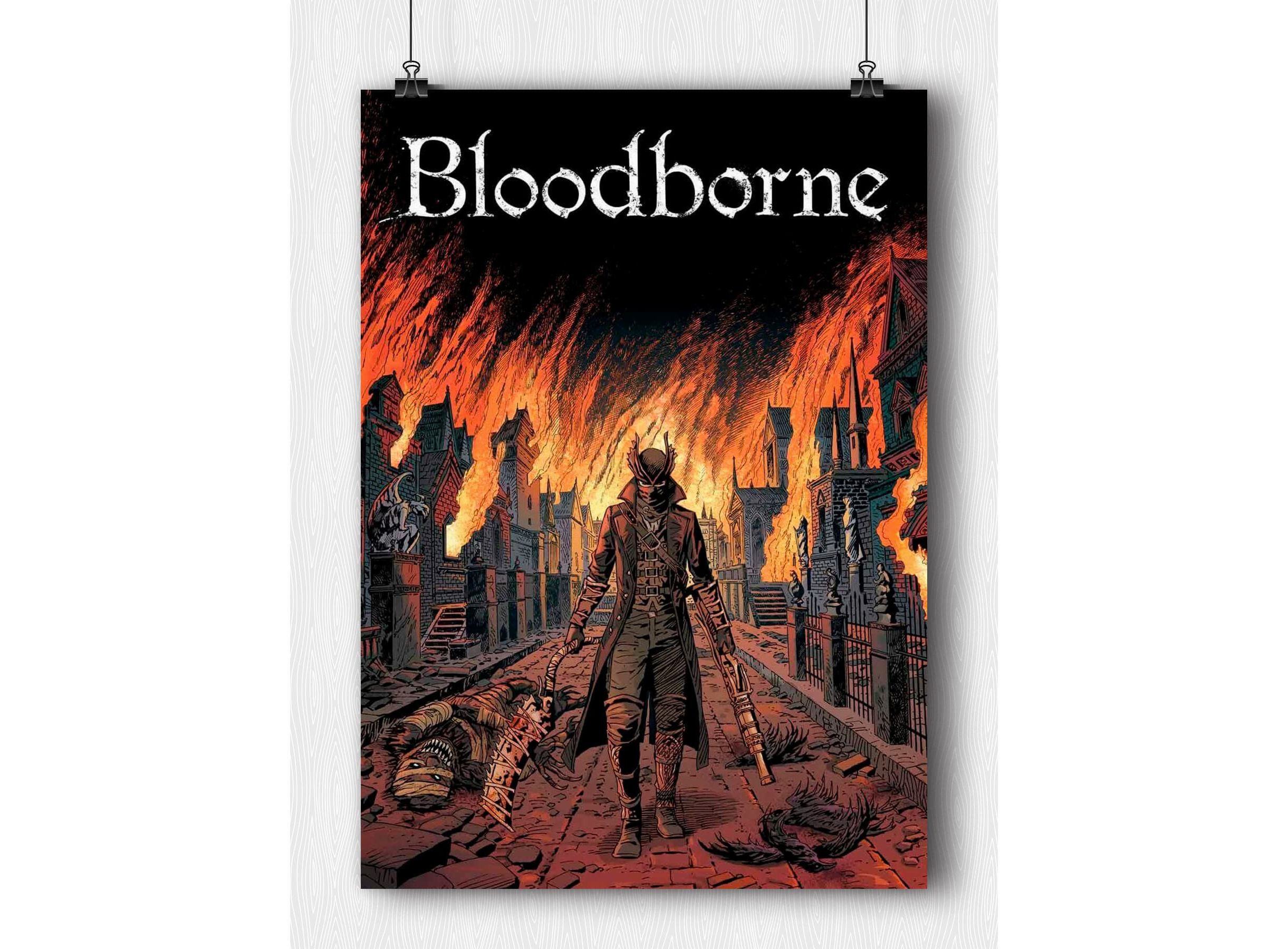 Купить Постер Bloodborne #1 (на заказ) в Woody Comics