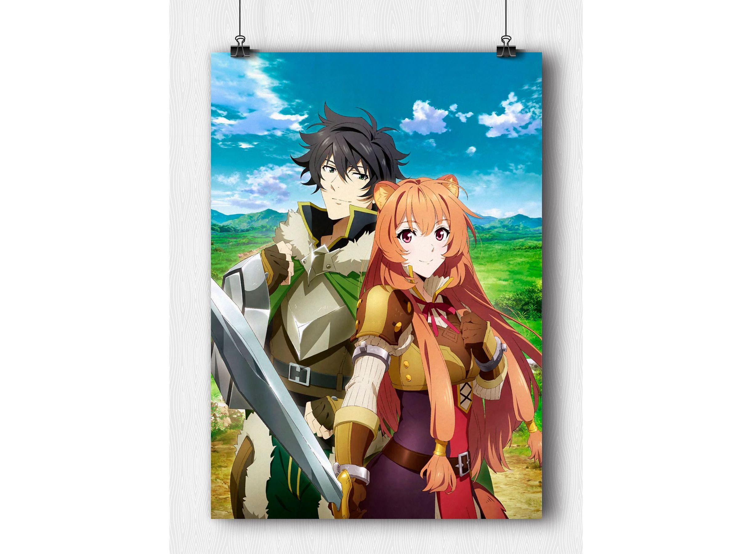 Постер Rising of the Shield Hero #08 (на заказ)