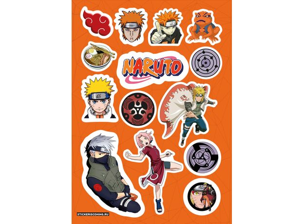 Набор стикеров Naruto #3 (Stickeriscoming), фото 