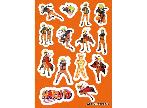 Набор стикеров Naruto (Stickeriscoming), фото 