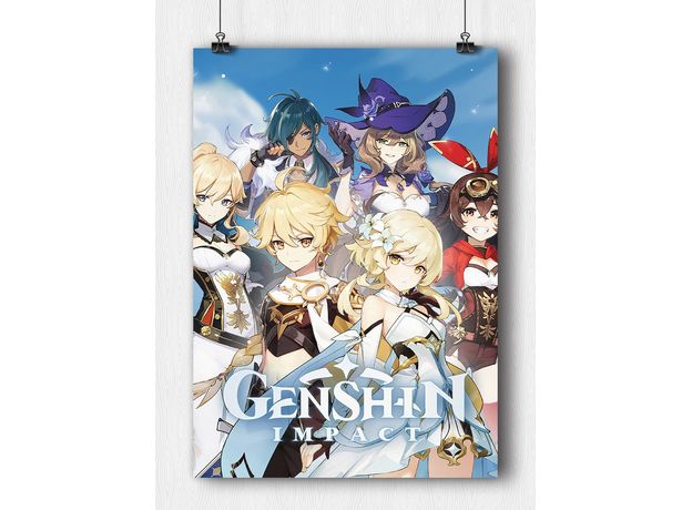 Постер Genshin Impact #04 (на заказ), фото 