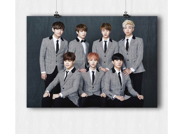 Постер K-POP BTS #47 (на заказ), фото 