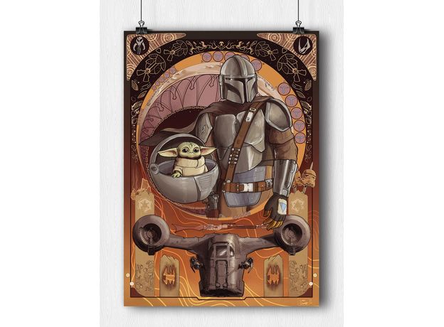 Постер Star Wars - Mandalorian #05 (на заказ), фото 