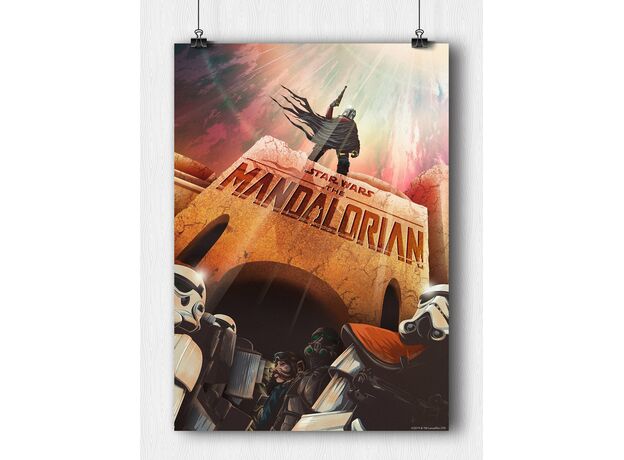 Постер Star Wars - Mandalorian #11 на заказ), фото 