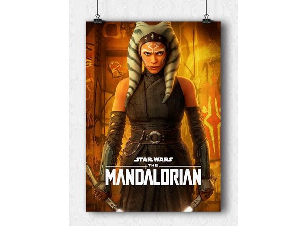 Постер Star Wars - Mandalorian #14 (на заказ) Асока Тано, фото 
