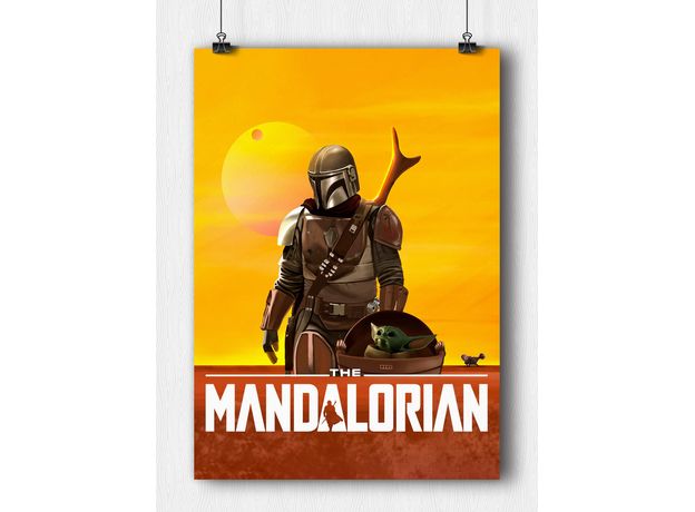 Постер Star Wars - Mandalorian #03 (на заказ), фото 