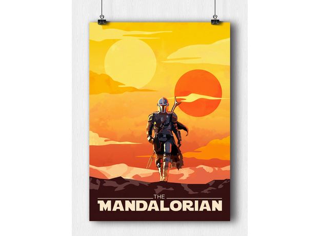 Постер Star Wars - Mandalorian #06 (на заказ), фото 