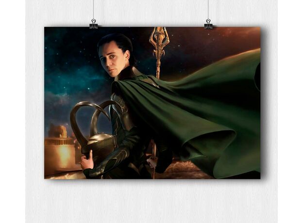Постер Marvel - Loki #04 (на заказ), фото 
