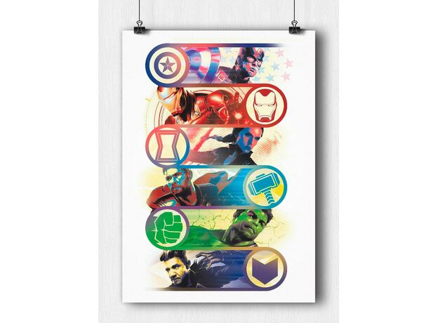 Постер Marvel - Avengers #09 (на заказ), фото 