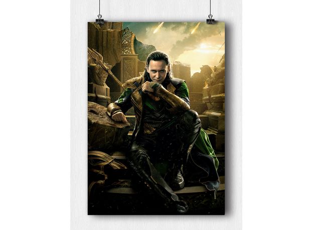 Постер Marvel - Loki #03 (на заказ), фото 