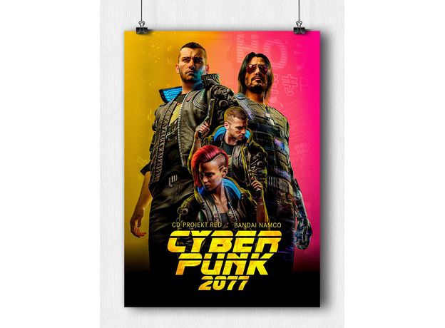 Постер Cyberpunk 2077 #15 (на заказ), фото 