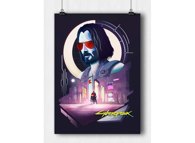 Постер Cyberpunk 2077 #04 (на заказ), фото 