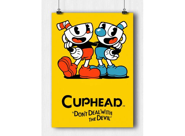 Постер Cuphead #1 (на заказ), фото 