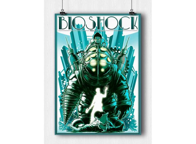 Постер BioShock #2 (на заказ), фото 