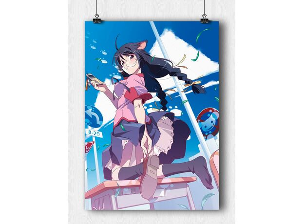 Постер Bakemonogatari #3 (на заказ), фото 