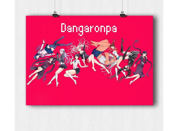 Постер Danganronpa #2 (на заказ), фото 