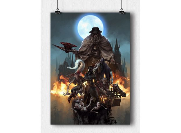 Постер Bloodborne #7 (на заказ), фото 