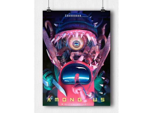 Постер Among Us #1 (на заказ), фото 