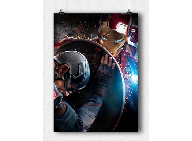 Постер Marvel - Captain America #03 (на заказ), фото 