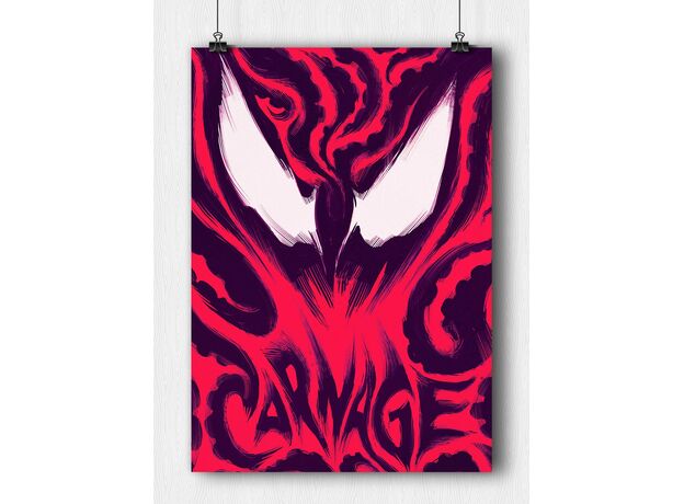 Постер Marvel - Carnage #2 (на заказ), фото 