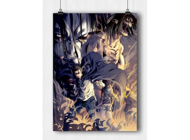 Постер Attack on Titan #31 (на заказ), фото 