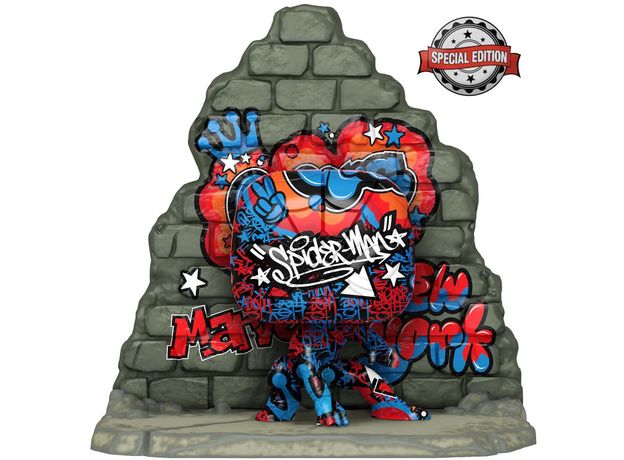 Фигурка Funko POP Marvel - Spider-Man Street Art Collection Deluxe (762) Exc, фото 